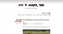 Desktop Screenshot of howtomurdertime.com